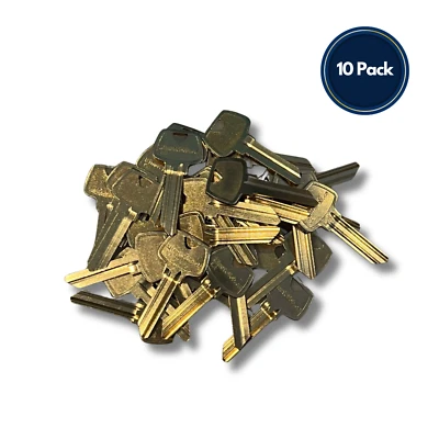 LA Key Blanks (10 Pack) Compatible with LA/S22 Keys - Image 1 of 3