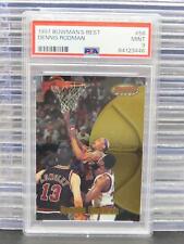 1997-98 Bowman's Best Dennis Rodman #56 PSA 9 Chicago Bulls MINT