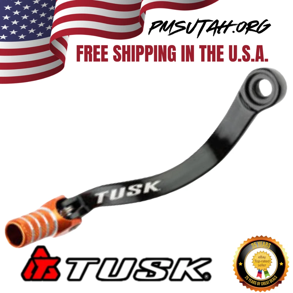 Pedal de palanca de cambios Tusk Orange Shift 2011-2015 KTM 350 SX-F 350SX-F negro Foto 1 de 2