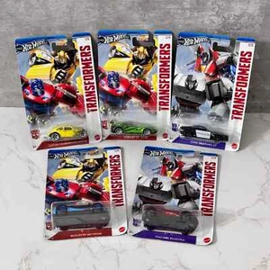 Transformers Hot Wheels Silver Series - Bumblebee, Pagani, Bugatti y más - Imagen 1 de 7