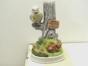 Hoffman Distillery FALCON & RABBIT Wildlife Series Kentucky Bourbon Decanter '78 - Foto 1 di 6