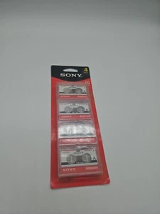 Paquete de 4 cintas de microcassettes de 60 minutos Sony nuevas - Imagen 1 de 1
