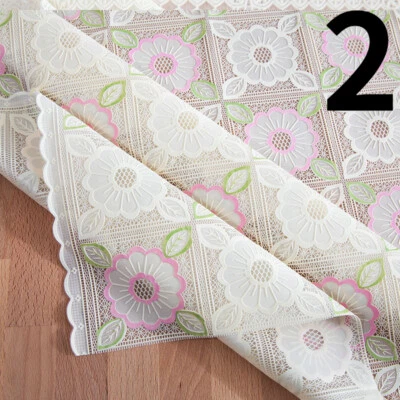 Pastorale PCV Tablecloth Oilproof Table Cloth Dinner Table Living Room Decor - Image 1 of 4