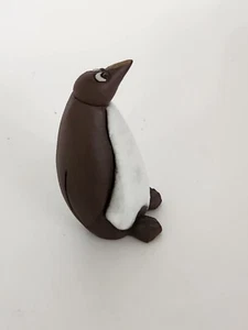 Handmade Ceramic Penguin Small Figurine - Foto 1 di 9