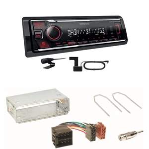 Kenwood KMM-BT407DAB Bluetooth DAB Einbauset für Opel Astra F G Corsa B Zafira A - Bild 1 von 1
