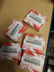 Genuine Toyota 2ZZGE crankshaft main bearing journal set Celica Corolla lotus - Picture 1 of 1