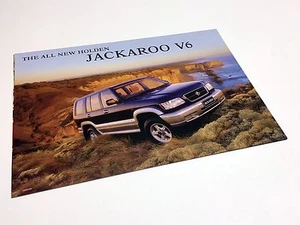 Folleto de hoja informativa Holden Jackaroo V6 1998 - Australia - Imagen 1 de 1