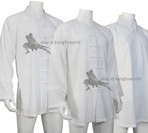 Basisshirt Unterwäsche für buddhistische Mönchsrobe Shaolin Kung Fu Anzug Tai Chi Uniform - Bild 1 von 15