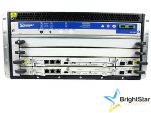 Juniper MX240 Router 2x RE-S-1800X4-16G, 2 x SCBE-MX 4x PWR-MX480-1200-AC MX240 - Picture 1 of 10