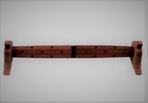 Master Korabel DIY AAA4175 Windlass assembly 6.4 x 62 mm, wood, for wooden ship - Picture 1 of 3