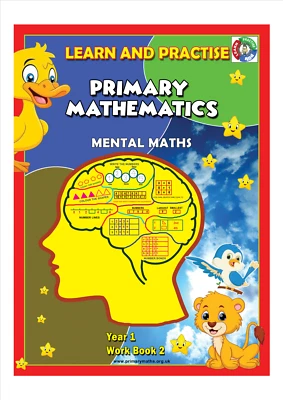 YEAR 1 - WORK BOOK 2&3, KEY STAGE 1,  PRIMARY MATHEMATICS, MENTAL MATHS - Image 1 of 2