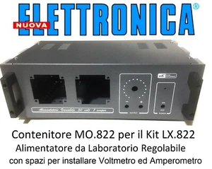 Mobile nuova ELETTRONICA per LX 822 Alimentatore regolabile 30V 7A LX822 MO.822 - Imagen 1 de 7