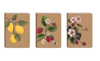 Punch Studio Kelly Green E2 Orchard Blossoms Journal 6"x8.25" - Choose Style - Image 1 of 2