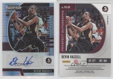 2020 Panini Prizm Draft Picks Prospect Hyper Devin Vassell #PA-DV Rookie Auto RC