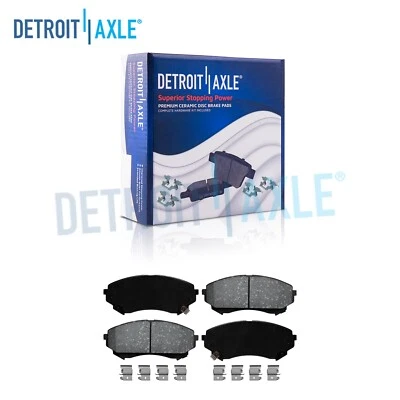 Pastillas de freno delanteras de cerámica para Cadillac CTS 2008-2013 2014 con código de freno GM J55 Foto 1 de 4