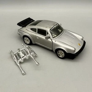 Super Go Bots Scalerobo Porsche 930 Turbo Baron Von Joy VTG Tonka Bandai 1984 - Picture 1 of 11