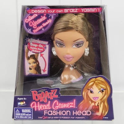 Pendientes Bratz Head Gamez Yasmin Moda Cabeza 1ª Edición V4 Rosa Labios Bling De Colección Foto 1 de 4