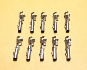 Amp 614-1, 10 Pieces of Commercial MATE-N-LOK Female Socket Pins ~ 60619-1 - Picture 1 of 1