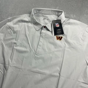 Washington Commanders Nike NFL On Field Dri-Fit Polo Men's White 2XL NWT - Picture 1 of 7