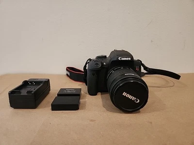 Canon EOS Rebel T6i Digital SLR with EF-S 18-55mm IS STM Lens - Wi-Fi Enabled - Image 1 of 4