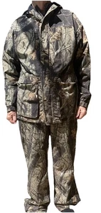 WOOLRICH MICROFIBER REALTREE HARDWOODS JACKET & PANTS - Picture 1 of 16