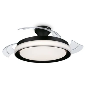 Philips Bliss Ventilator Deckenleuchte 35+28 W 1 Leuchtmittel LED IP20 schwarz - Bild 1 von 1
