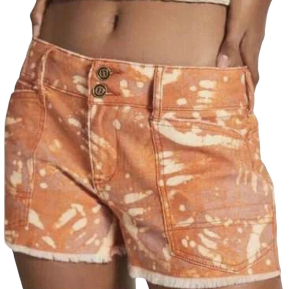 Pantalones Cortos Anthropologie Pilcro The Wanderer Para Mujer Talla 30 Boho Bohemio Playa Foto 1 de 4