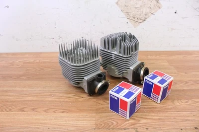 1984-98 Yamaha Phazer 480 Left & Right Cylinder Jug Head Reed Piston Kits STD - Image 1 of 4