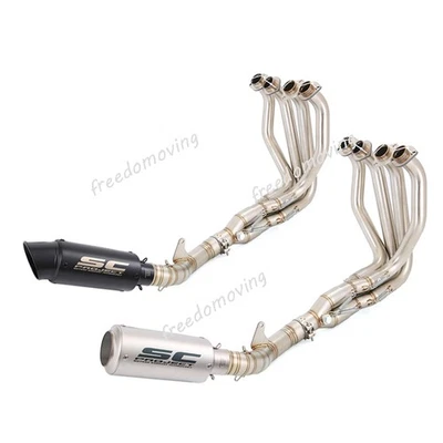 Silenciador de tubo de cabezal sistema de escape para Kawasaki Ninja Z1000 2010-2025 Z1000SX Foto 1 de 4