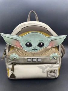 Loungefly Star Wars The Child Grogu Baby Yoda Mini Backpack - Picture 1 of 8