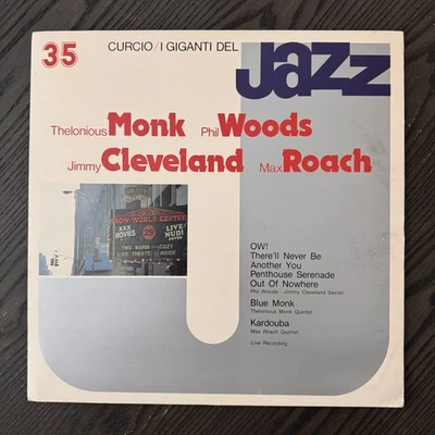 Thelonious Monk, Phil Woods, Jimmy Cleveland, Max Roach - I Giganti Del Jazz Vol - Image 1 of 3