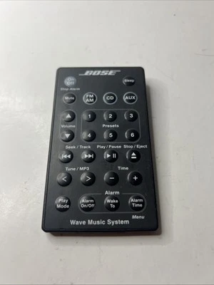 Genuine Bose Wave Music System Remote Control for AWRCC1 AWRCC2 Radio/CD OEM - Image 1 of 4