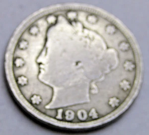 1904 Liberty Nickel - Picture 1 of 2