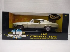 Ertl #36382 1968 Chevelle SS396 - Champagne-Has "Paint Rash"- 1/18 Scale Diecast - Picture 1 of 1