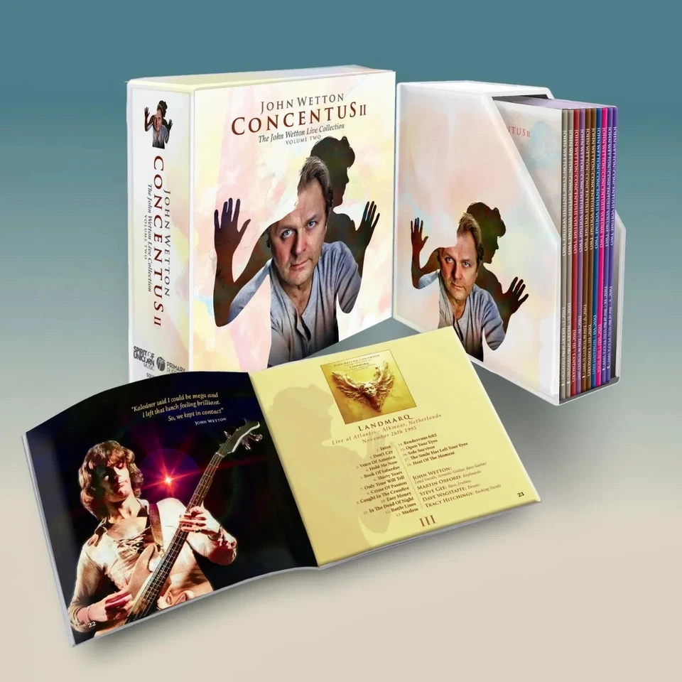 John Wetton Concentus: The John Wetton Live Collection - Volume 2 (CD) Box Set - Bild 1 von 1