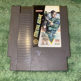 Metal Gear Ultra NES Nintendo Cartridge Game *CLEANED TESTED WORKS*