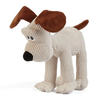AARDMAN ANIMATIONS LTD 11" Wallace & Gromit DOG TOY - Soft Stuffed squeaky Crinkle - New Medium Pet Toy