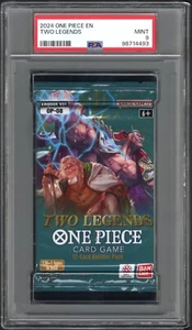 PSA 9 One Piece Two Legends OP08 Booster Pack English - Picture 1 of 2