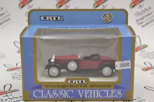 DIE CAST " '30 PACKARD BOATTAIL SPEEDSTER " ERTL CLASSIC VEHICLES 1/43 (2542) - Foto 1 di 3