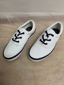 Cole Haan Kids Pinch Kelley Optic White Canvas Sneakers Little Kid Size 3
