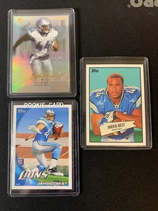 jahvid best Lot (3) Rc 2010 Topps #268 + #46 + 52b-17 - Picture 1 of 7