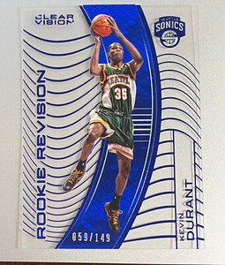 2015-16 Panini Clear Vision Blue #28 Kevin Durant /149 Rookie Revision #P2939