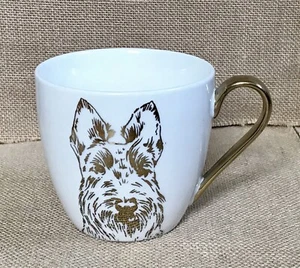 Cambridge Scottish Terrier Kaffeebecher Tasse Limited Edition Minimalist Scottie Dog - Bild 1 von 6