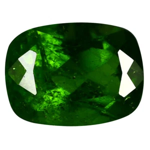 1,54 quilates encantador cojín (8 x 6 mm) sin calentar/sin tratar diópsido cromado verde - Imagen 1 de 1