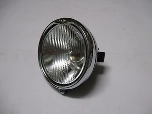 INDIAN SCOUT FOUR CHIEF HEADLIGHT HEADLAMP 1929 1930 MOTOLAMP JOHN BROWN OHIO - Picture 1 of 11
