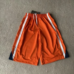 NWT NIKE ACTIVEWEAR/ ATHLETIC SHORTS, BIGGER KIDS XL, ORANGE/ MORE, WAIST TIE - Picture 1 of 3