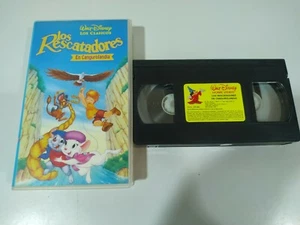Los Rescatadores en Cangurolandia Clasicos Walt Disney - VHS Cinta Tape Español - Imagen 1 de 3