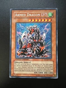 Armed Dragon LV7 SD1-ENDE1 Secret seltene Promo leichtes Spielen + Yugioh - Bild 1 von 4