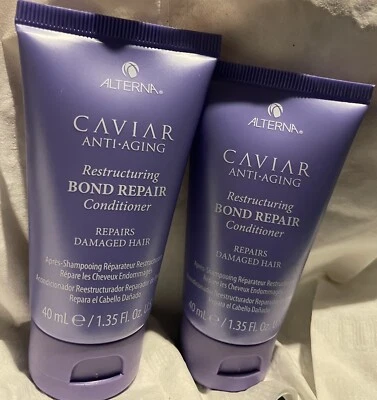 NUEVO Acondicionador Reparador Adhesión Anti Envejecimiento Alterna Caviar 1.35oz/40ml Foto 1 de 4