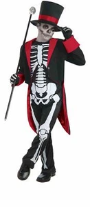 Mister Bone Jangles Skeleton Dapper Child Costume Size Large - Picture 1 of 4